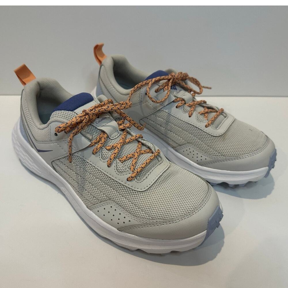 Columbia Vertisol Trail Women’s Hiking Shoes Off White Sz 9 Lightweight Outdoor
